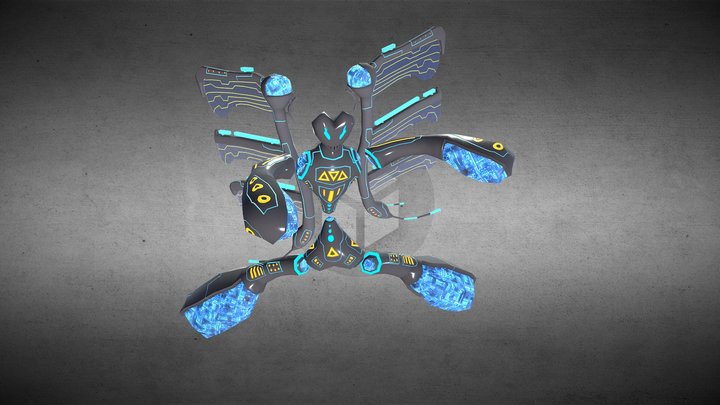 Insectobot - MC10 3D Model