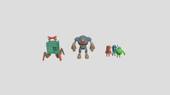 HYZ HW PAINTING 3D Model
