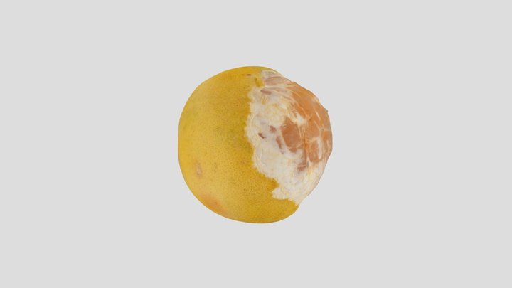 Grapefruit 3D Model