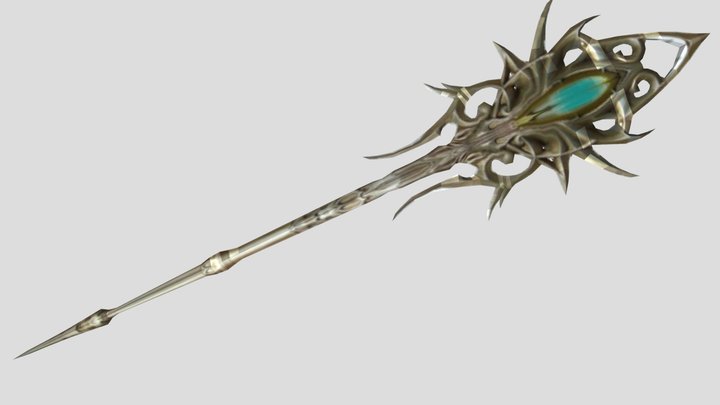 Lineage II Hero Weapon Infinite healer 3D Model