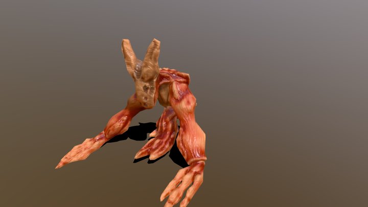 "Hopper" demon 3D Model