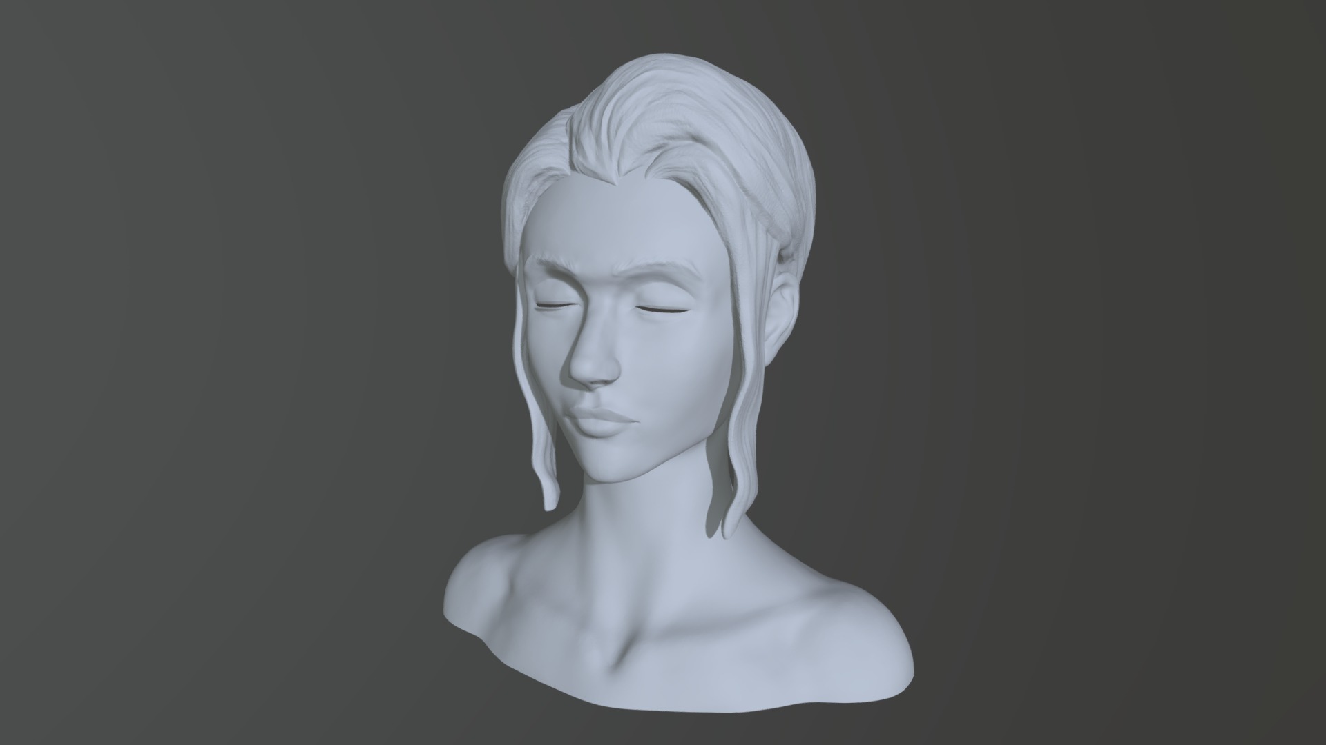 Female Head Sculpt