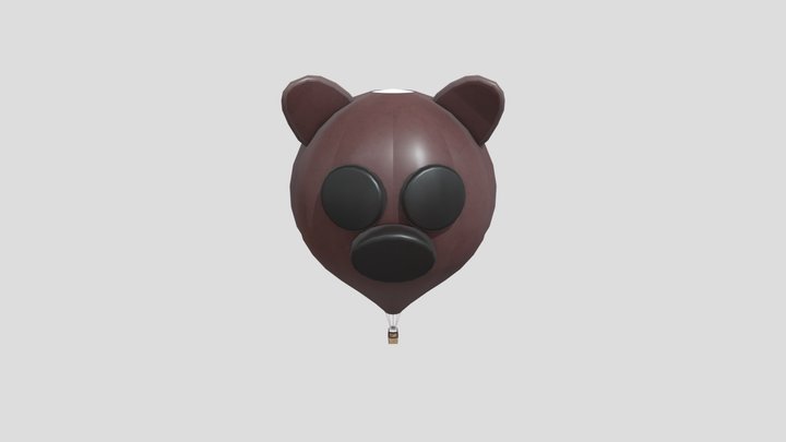 World Skills 2021 hot (b)air balloon 3D Model