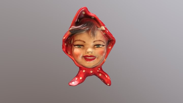 Porcelain Face 3D Model