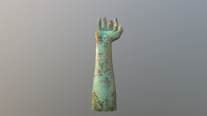 Destropia - War God Hand 3D Model