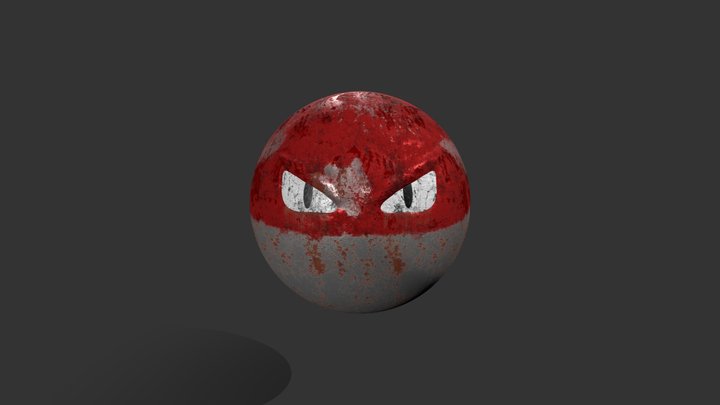 Industrial Voltorb 3D Model