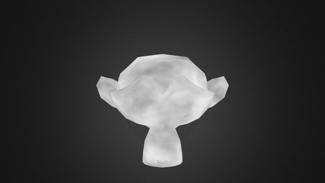 Marble monkey 3D Model