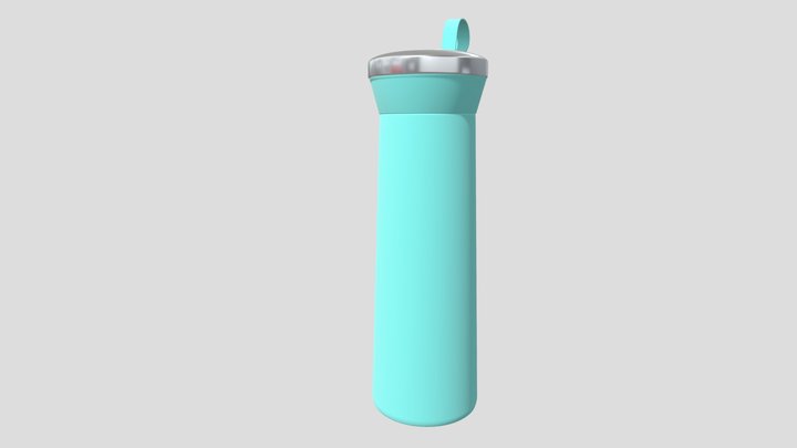 Water bottles 3D Model