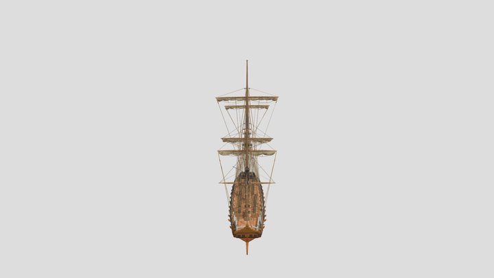 Swedish Turuma archipelago frigate – Modello 3D gratuito STL