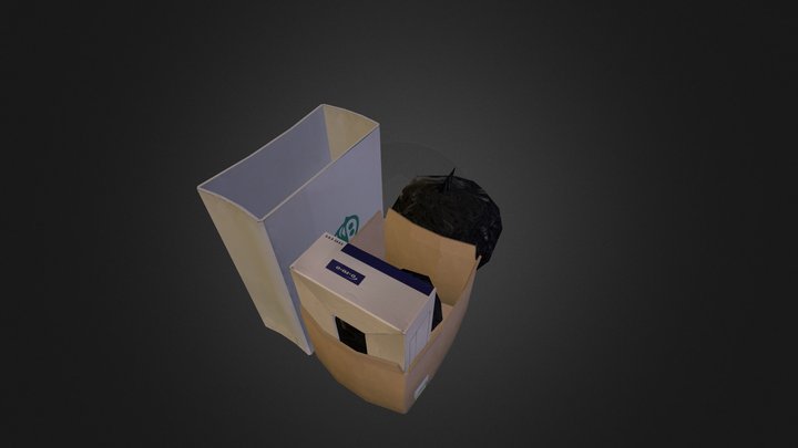 Rubbish box 3D Model
