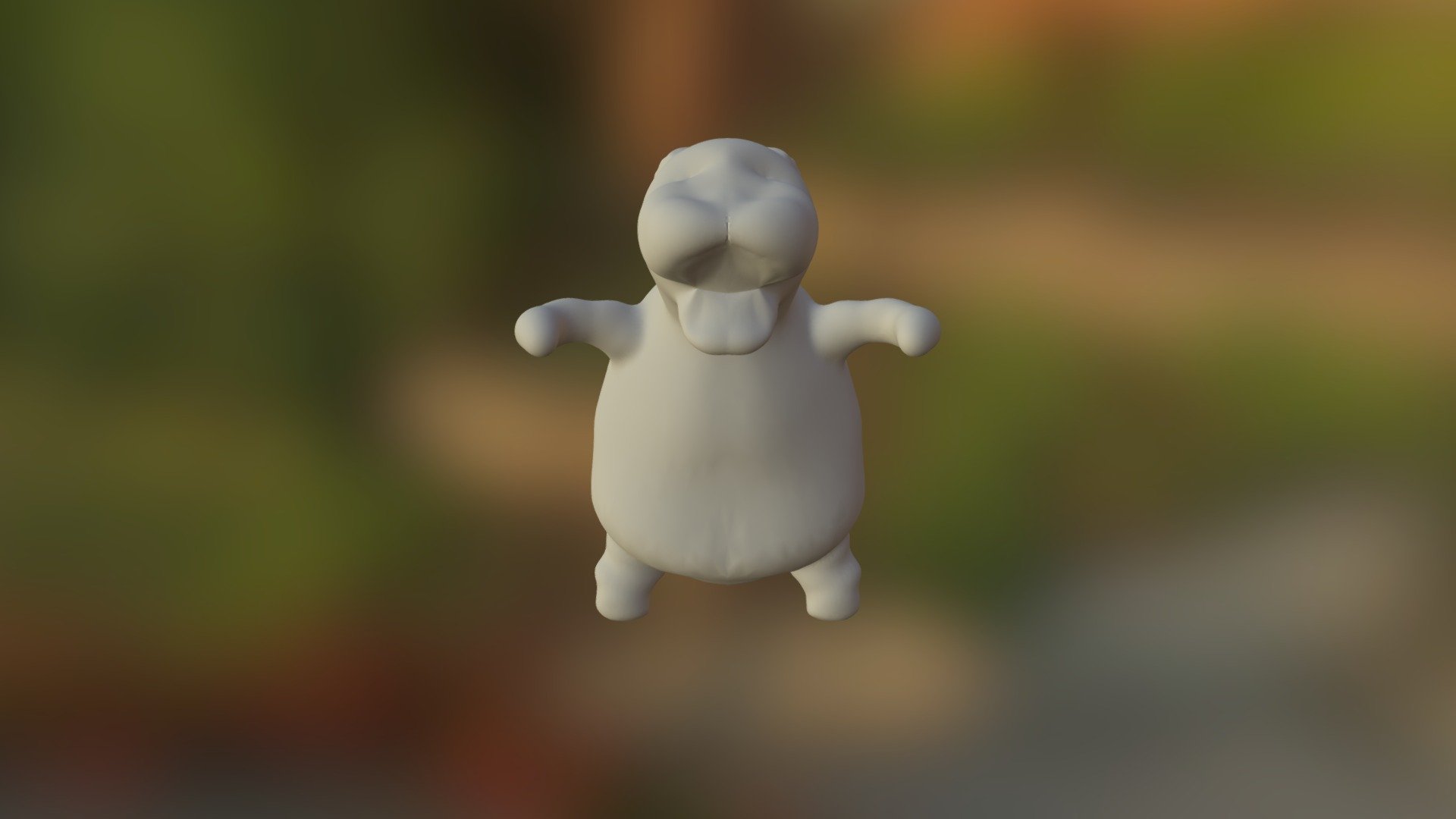 Angry Hippo Humanoid