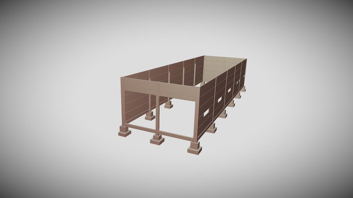 GALPÃO COMERCIAL - FARM ÁCIA 3D Model