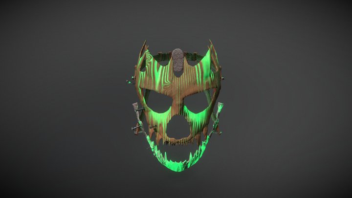 Druidic mask 3D Model