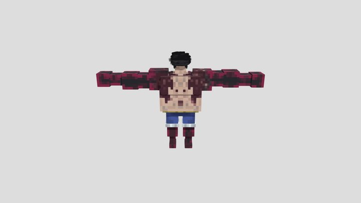 Gear 4 Luffy [Block Bench] 3D Model