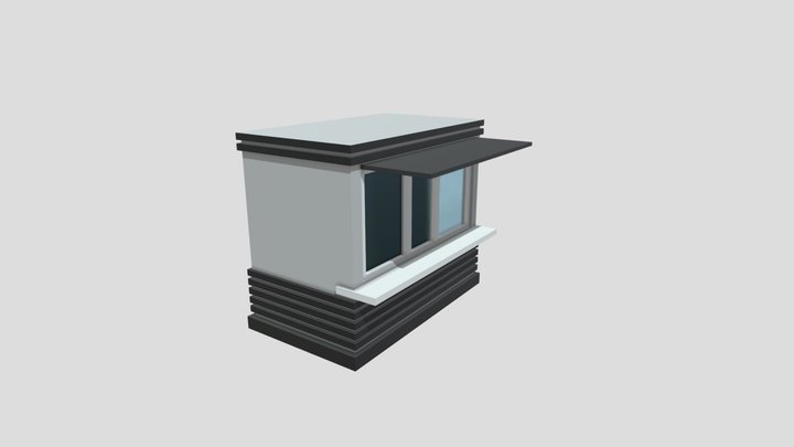 Cafe 3D Model
