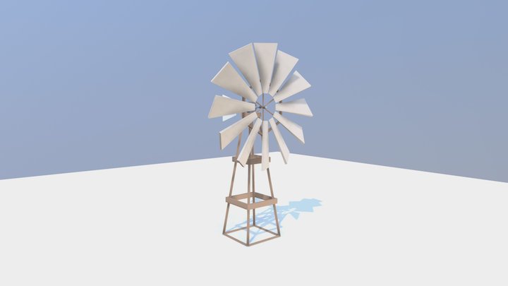 Windmill 3D Model