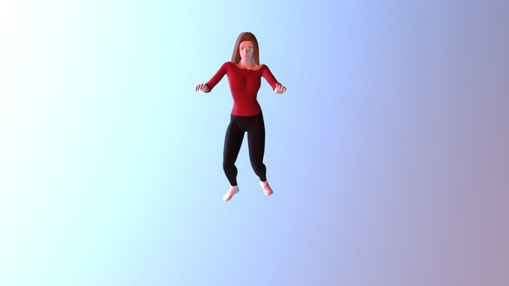 Hiphopdancing 3D Model