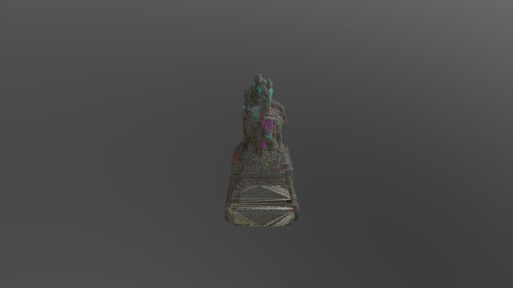Los Bueyes de la Abundancia, mapa de patologías 3D Model