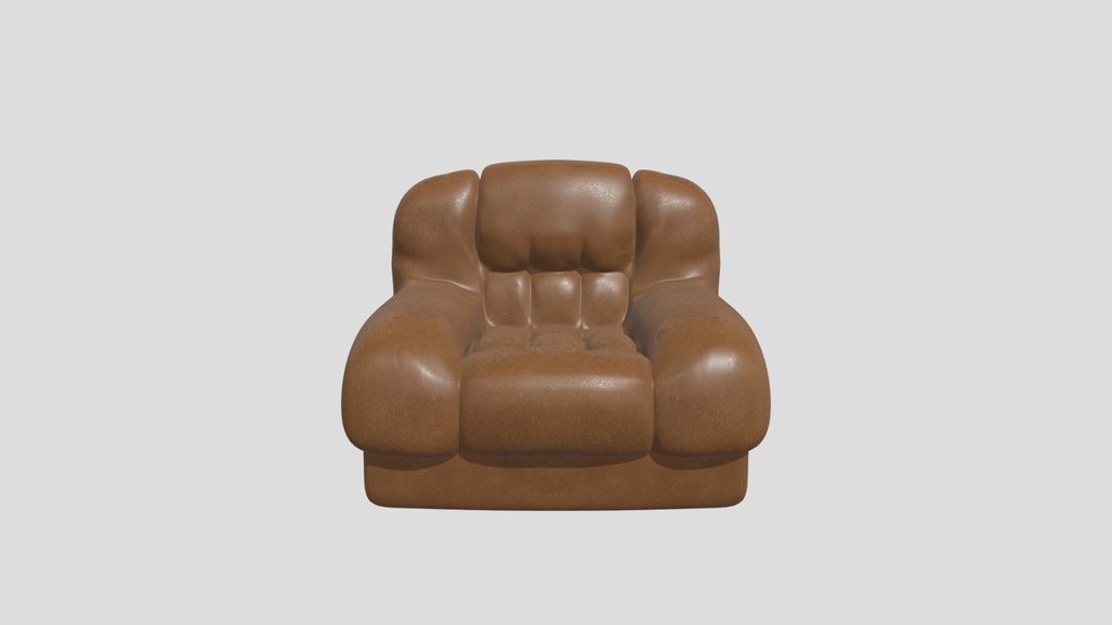 Single Puffy Sofa