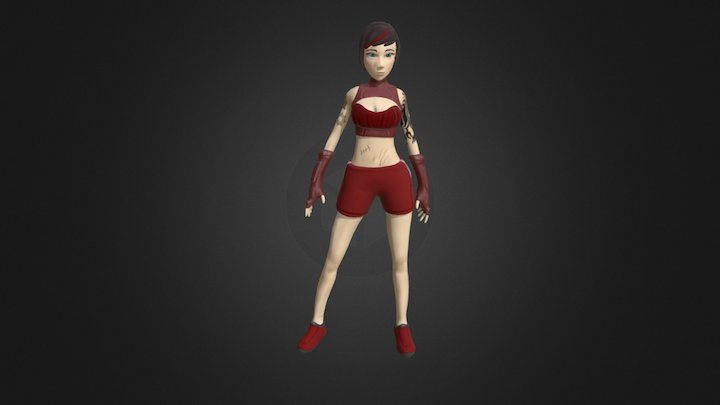 Minako 3D Model