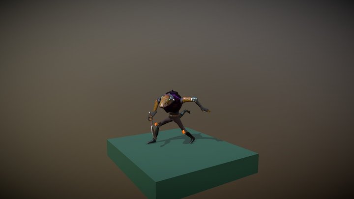 CT6035 - Collab Rat 3D Model