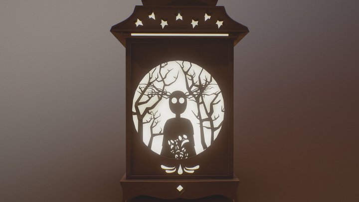 Over The Garden Wall Lantern 3D Model