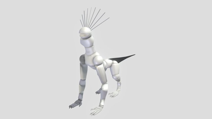 CCCat Puppet 3D Model