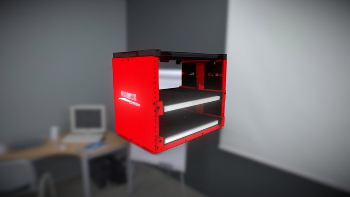 Milwaukee PACKOUT Rack 48-21-8000 – Gratis 3D-model STL