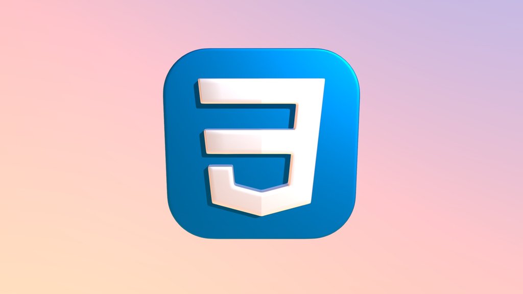 Modern 3D CSS Logo