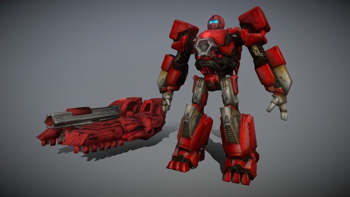 Transformers Fall Of Cybertron Warpath – Modello 3D gratuito STL
