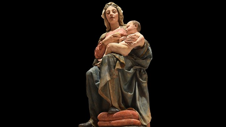 Virgen de Belén (Virgin of Bethlehem) 3D Model