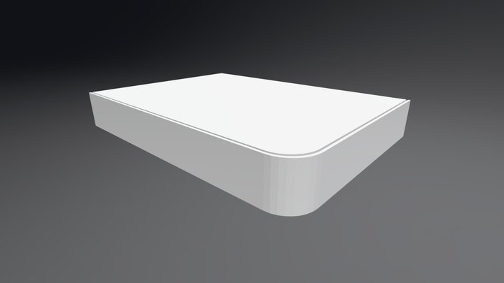 Corner Tray For WDFG Gondola V2015 05 05 3D Model