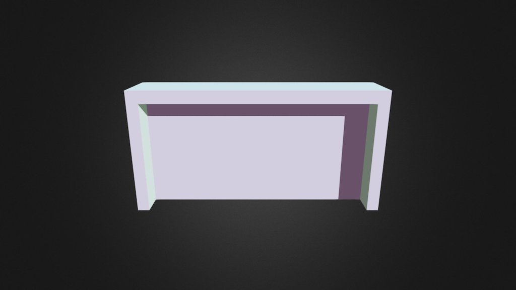 1818mm Counter - 3D model by damngood [e0a7fd6] - Sketchfab