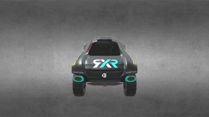 Xtreme Car 3D Model
