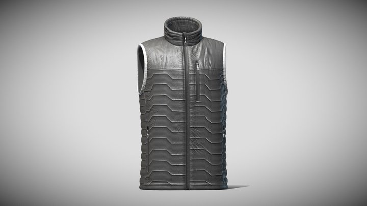 Male_vest 3D Model
