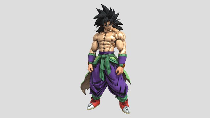 Legendary Saiyan Warrior – Modèle 3D gratuit STL