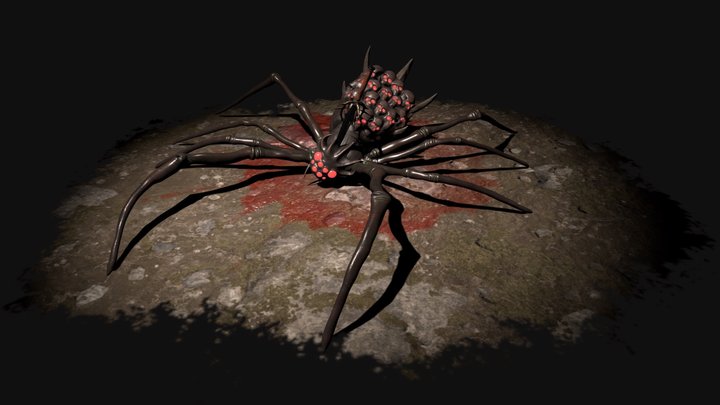 GrizzlyPlant45_Diorama 3D Model