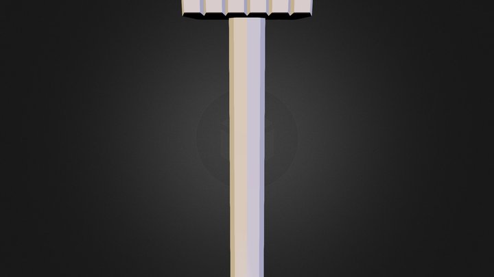 Meat tenderizer 3D Model