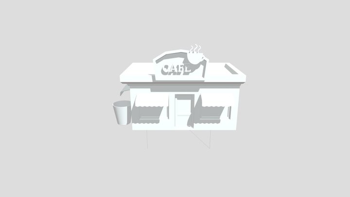 cafe 3D Model