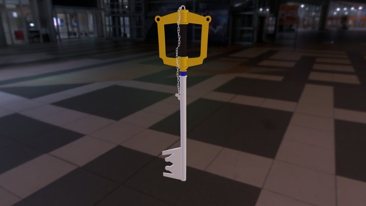 Key Blade 3D Model
