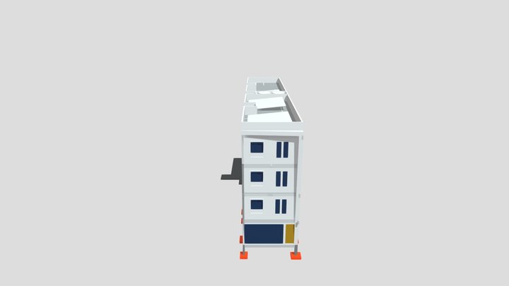 Projeto Estrutural - Edifício Caxambu 3D Model