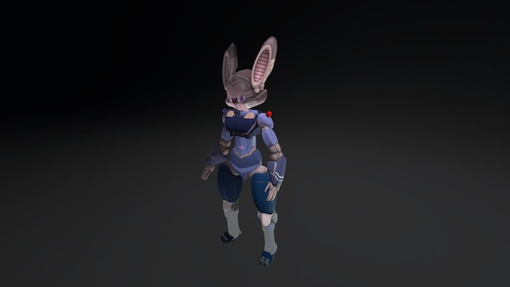 Judy Bot 3D Model