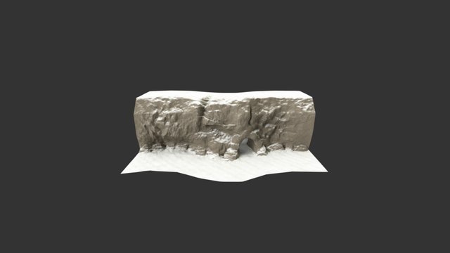 Cave Lowpoly 3D Model