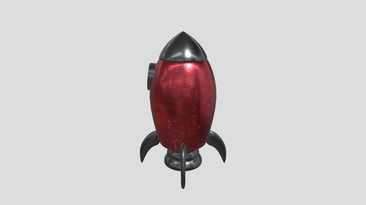 Rocket 3D Model