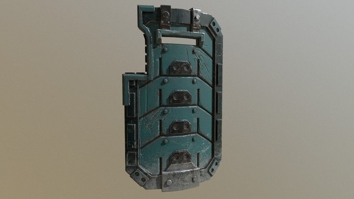 Future Shield 3D Model