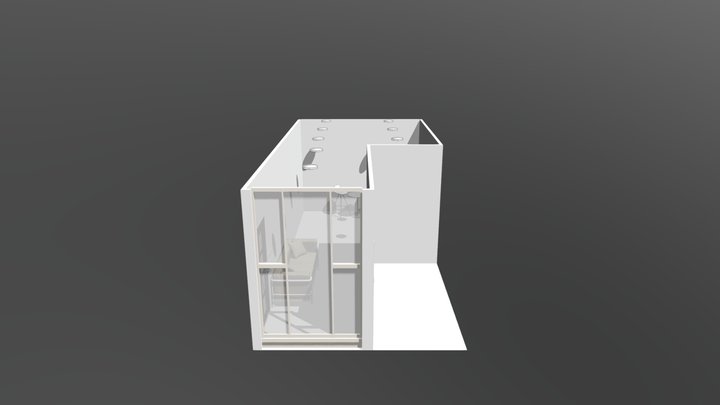 Studio Furnished 3D Model