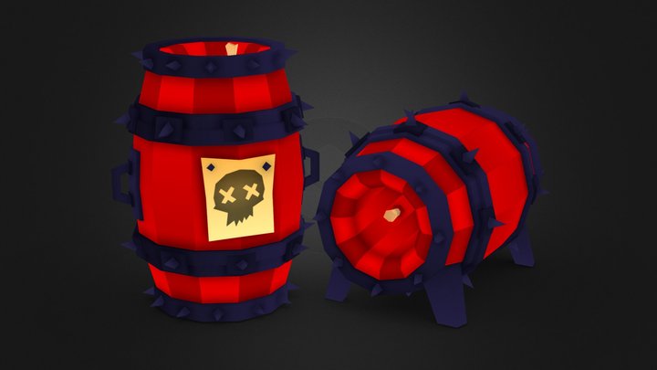 Gunpowder Barrel︱FANTASY Environment