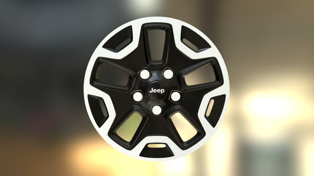 Jeep Rim using my method instead