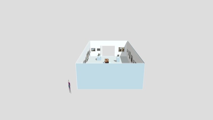 The Triumph of Art 3D Model