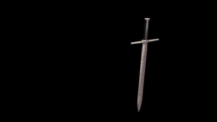 CS Long Sword01 SM 3D Model